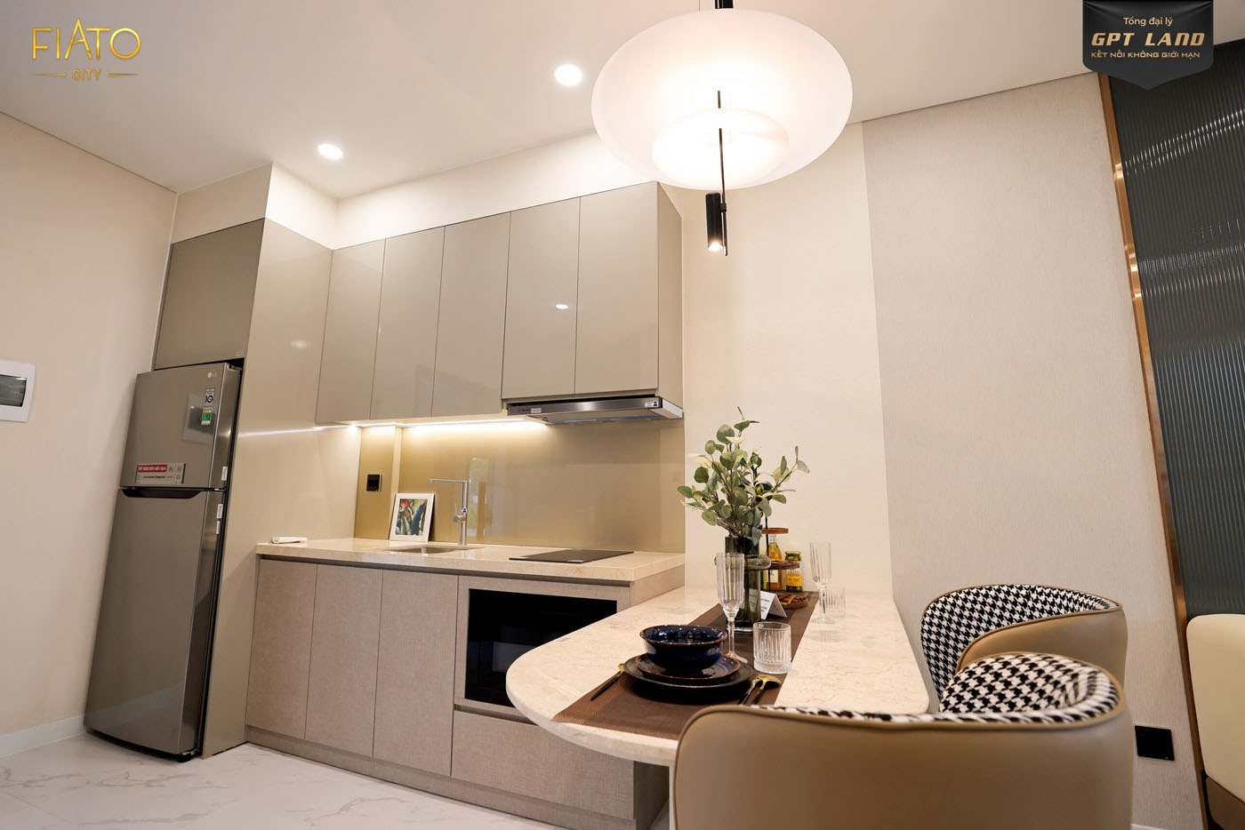 Nhà mẫu căn 1PN Fiato Airport City