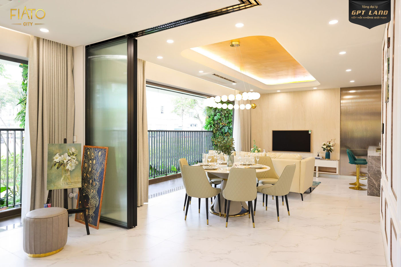 Nhà mẫu căn 3PN Fiato Airport City